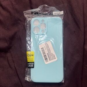 Light blue iPhone 13 Pro Max case